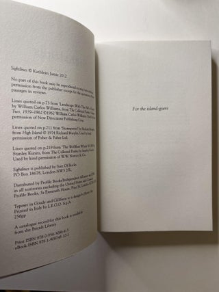 Sightlines (signed)
