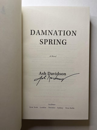 Damnation Spring: A Novel (signed)