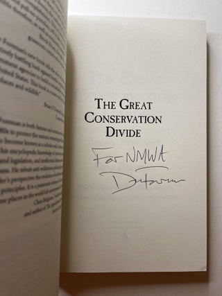 The Great Conservation Divide: Conservation vs. Resourcism on America's Public Lands (signed)
