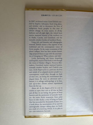 In the Empire of Ice: Encounters in a Changing Landscape (association copy)