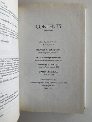 In the Empire of Ice: Encounters in a Changing Landscape (association copy)