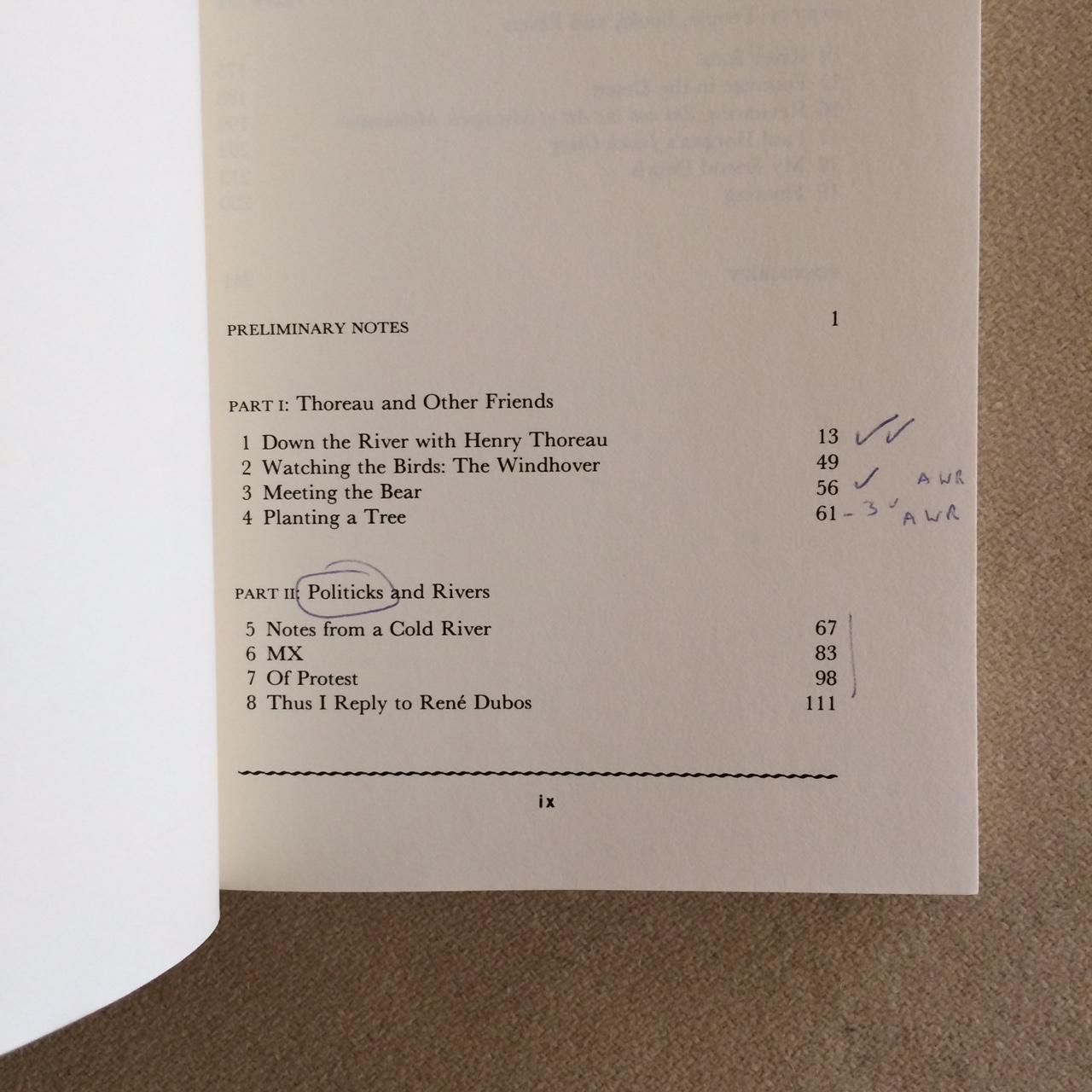Down the River inscribed to Donald Hall | Edward Abbey, Donald Hall