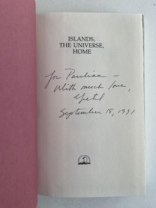 Islands, the Universe, Home (association copy)