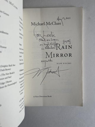 Rain Mirror: New Poems (association copy)
