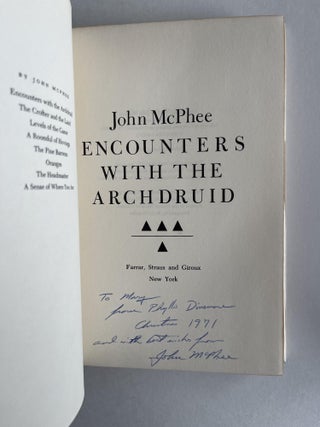 Encounters with the Archdruid: Narratives About a Conservationist and Three of His Natural Enemies