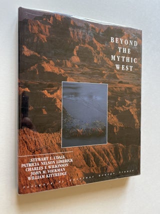 Item #ABE-1611124796968 Beyond the Mythic West (signed by contributors). Stewart L. Udall,...