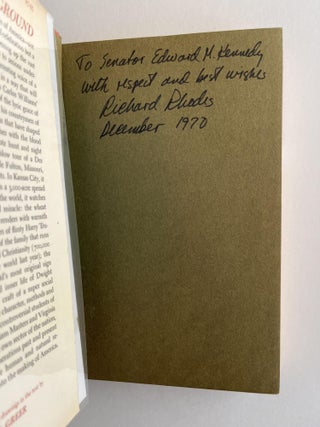 The Inland Ground: An Evocation of the American Middle West: Revised Edition (inscribed to Senator Ted Kennedy)