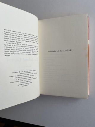 The Inland Ground: An Evocation of the American Middle West: Revised Edition (inscribed to Senator Ted Kennedy)