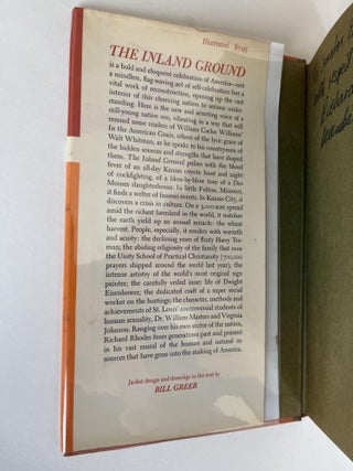 The Inland Ground: An Evocation of the American Middle West: Revised Edition (inscribed to Senator Ted Kennedy)