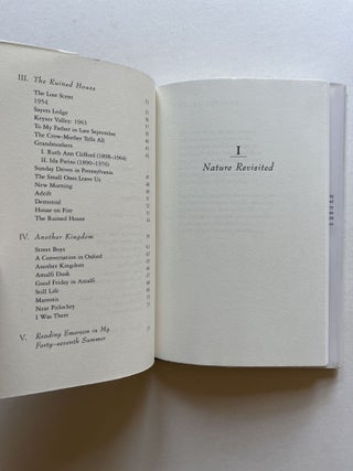 House of Days: Poems (inscribed to John Updike)