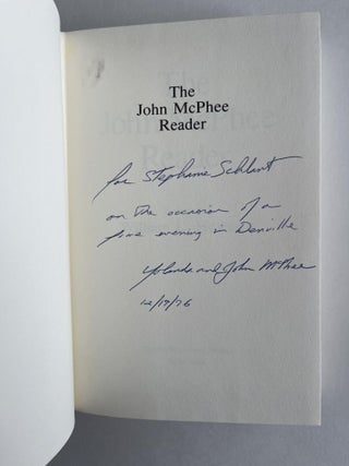 The John McPhee Reader