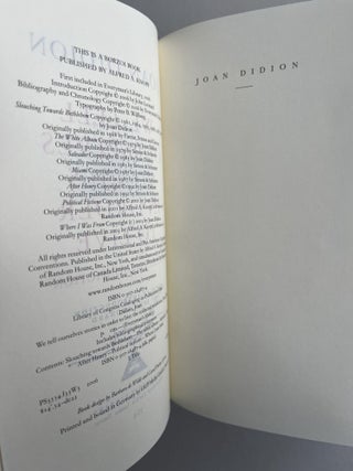 We Tell Ourselves Stories in Order to Live: Collected Nonfiction (Everyman's Library) (signed)