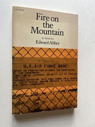 Item #ABE-1648710598071 Fire on the Mountain (Zia Book). Edward Abbey