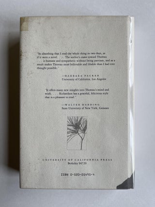 Henry Thoreau: A Life of the Mind (signed)