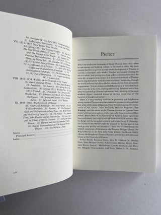 Henry Thoreau: A Life of the Mind (signed)