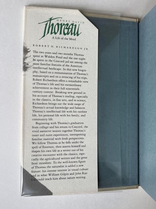 Henry Thoreau: A Life of the Mind (signed)