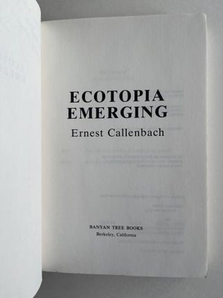 Ecotopia Emerging (signed)