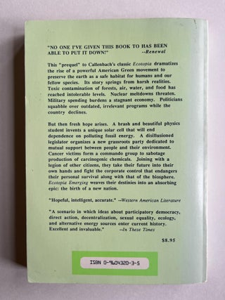 Ecotopia Emerging (signed)