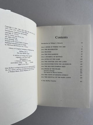 The John McPhee Reader