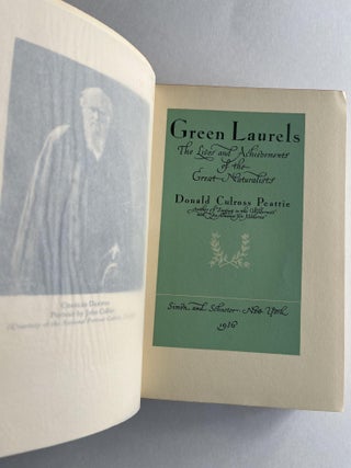 Green Laurels: The Lives and Achievements of the Great Naturalists (signed)