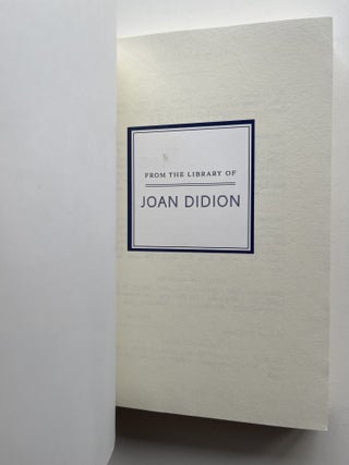 Terrorist (uncorrected proof; Joan Didion’s copy)