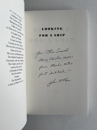 Looking for a Ship (inscribed)