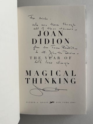 Item #ABE-1678159551996 The Year of Magical Thinking. Joan Didion