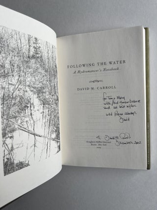 Following the Water: A Hydromancer's Notebook (signed)