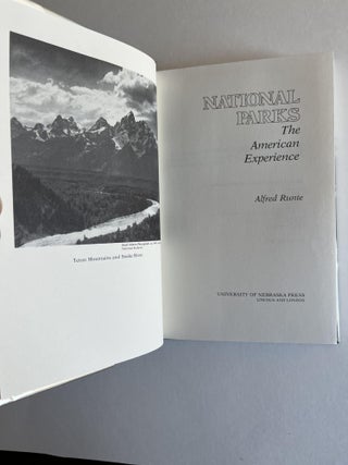 National Parks: The American Experience (association copy)