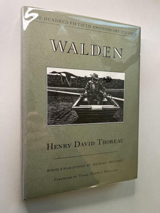 Item #ABE-1681534889350 Walden: Or, Life in the Woods (signed by McCurdy). Henry David Thoreau,...