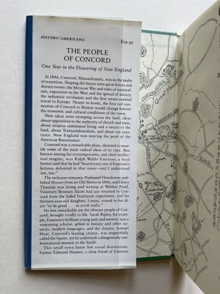 The People of Concord: One Year in the Flowering of New England (inscribed)