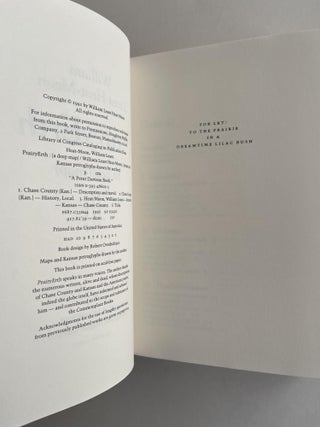 PrairyErth (inscribed to Jim Harrison)
