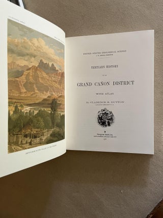 Tertiary History of the Grand Canyon District (inscribed by David Brower))